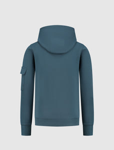 Kids Cargo Hoodie | Dark Blue