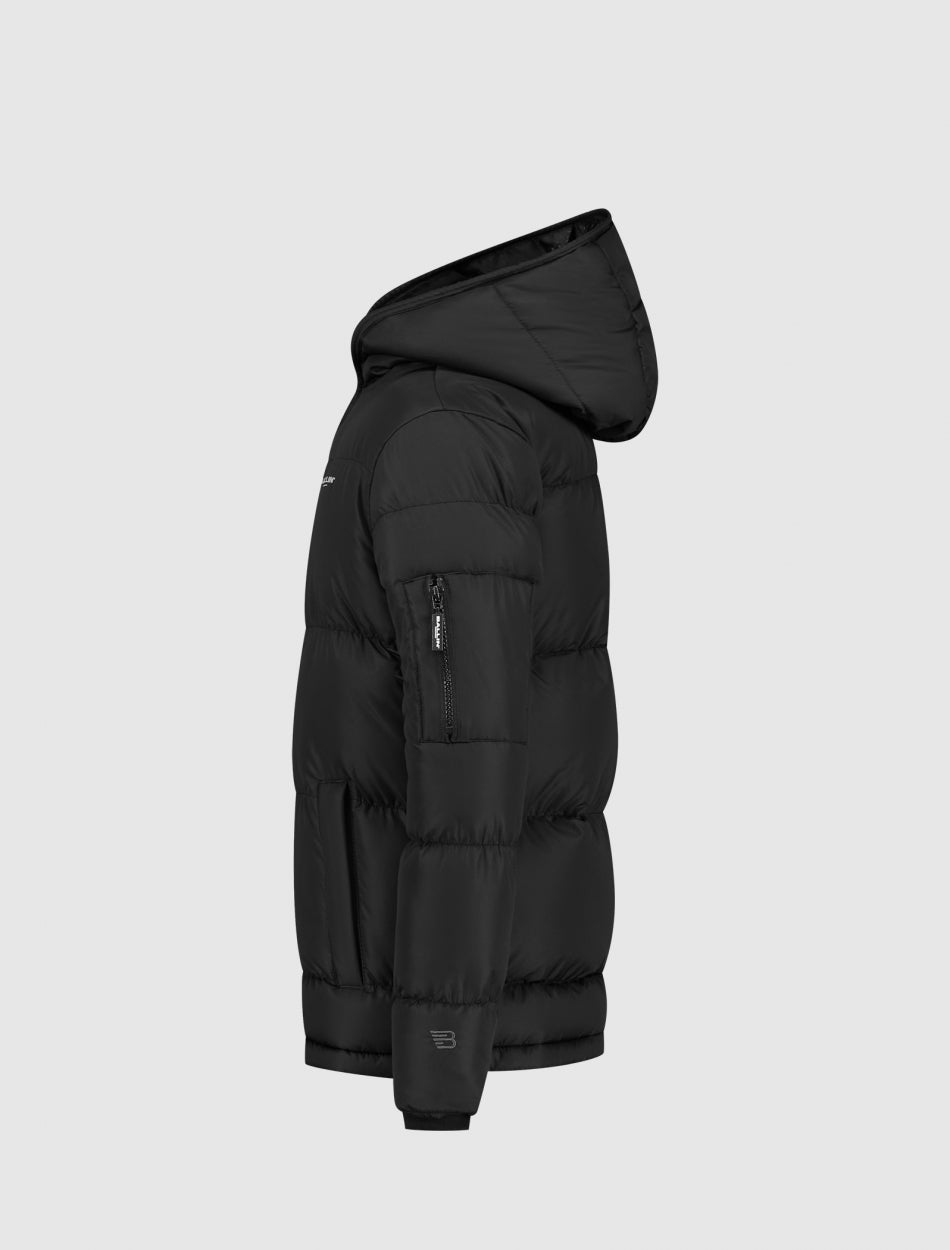 Junior Gewatteerde Puffer Jas | Black