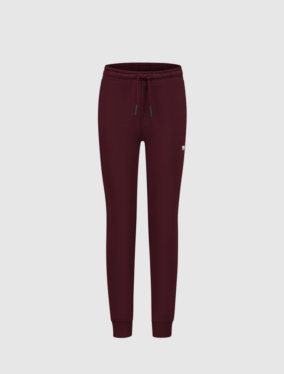 Junior Original Logo Joggingbroek | Aged Burgundy