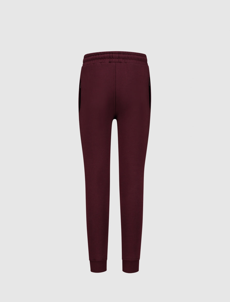 Junior Original Logo Joggingbroek | Aged Burgundy