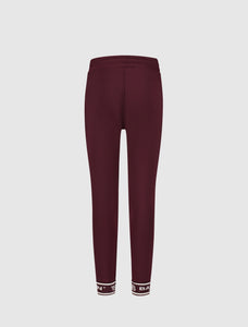 Kids Scuba Jacquard Joggingbroek | Aged Burgundy