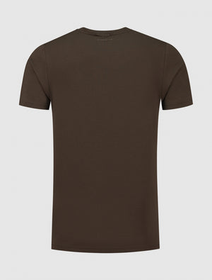 Original Big Icon Logo T-shirt | Brown