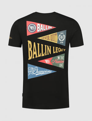 Legacy Print T-shirt | Black