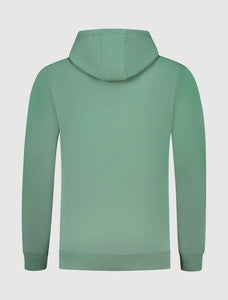 University Print Hoodie | Forest Green