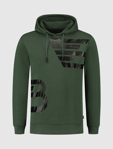 Dubbel Icon Logo Hoodie | Forest Green