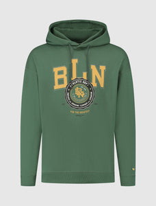 For The Greatest Print Hoodie | Forest Green
