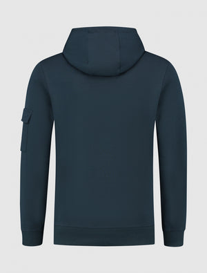 Cargo Hoodie | Dark Blue