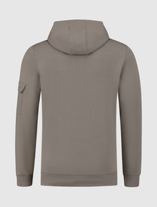 Cargo Hoodie | Taupe