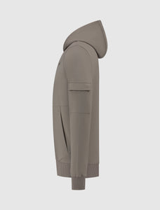 Cargo Hoodie | Taupe