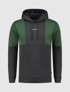 Scuba Color Block Logo Hoodie | Antra