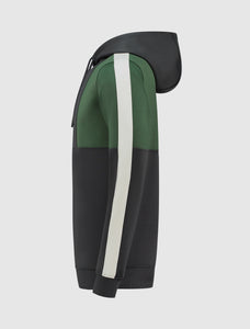 Scuba Color Block Logo Hoodie | Antra
