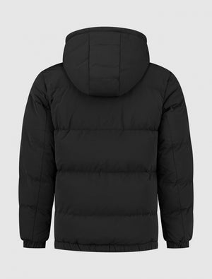 Pocket Puffer Jas | Black