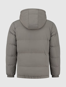 Pocket Puffer Jas | Taupe