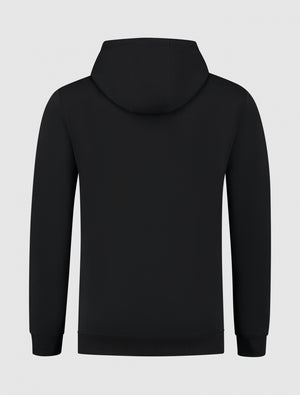 Logo Badge Hoodie | Black