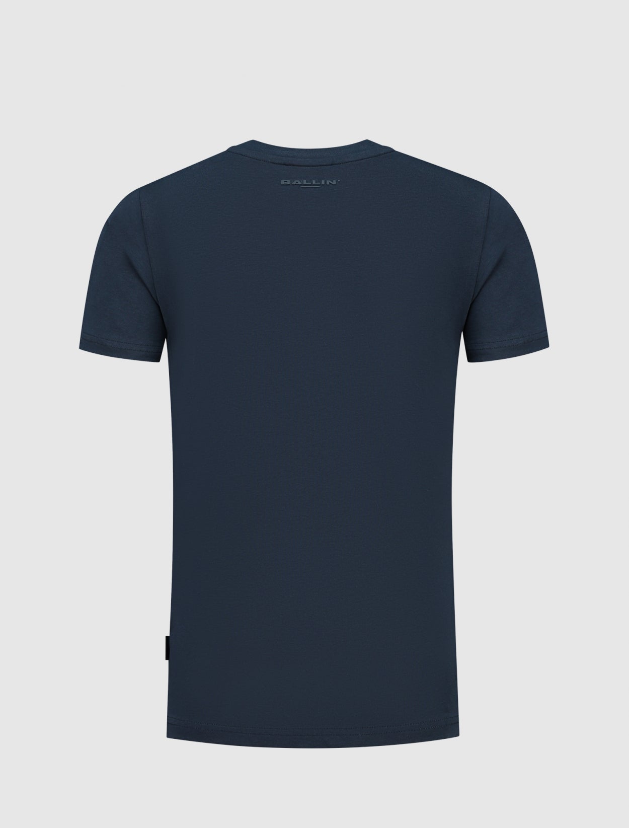Junior Lined Icon Logo T-Shirt | Navy