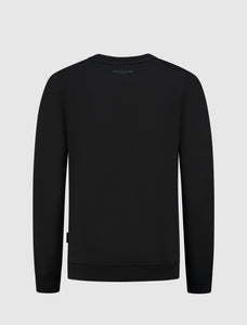 Kids Split Logo Sweater | Black