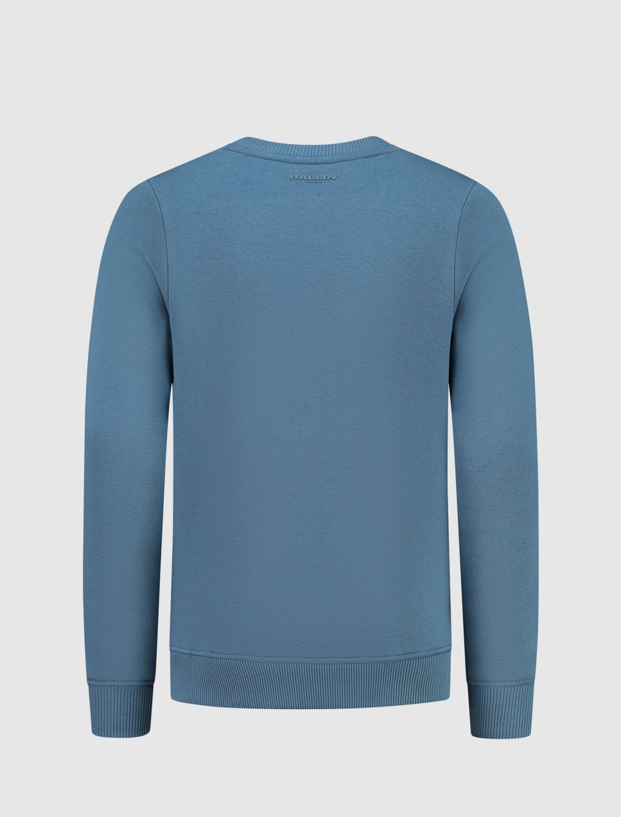 Junior Lined Icon Logo Sweater | Mid Blue