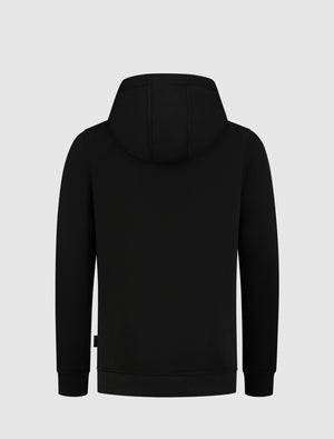 Kids Anorak Hoodie | Black