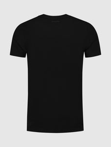 Puff Print Logo's T-Shirt | Black