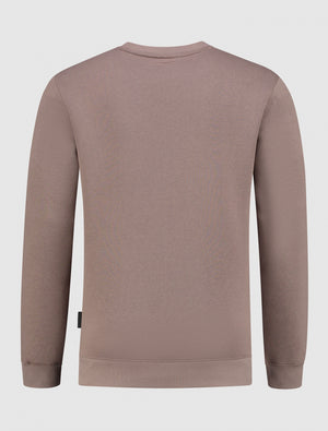 Logo Sweater | Taupe