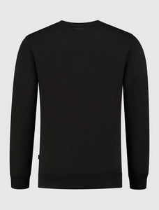 College Outline Logo Sweater | Black