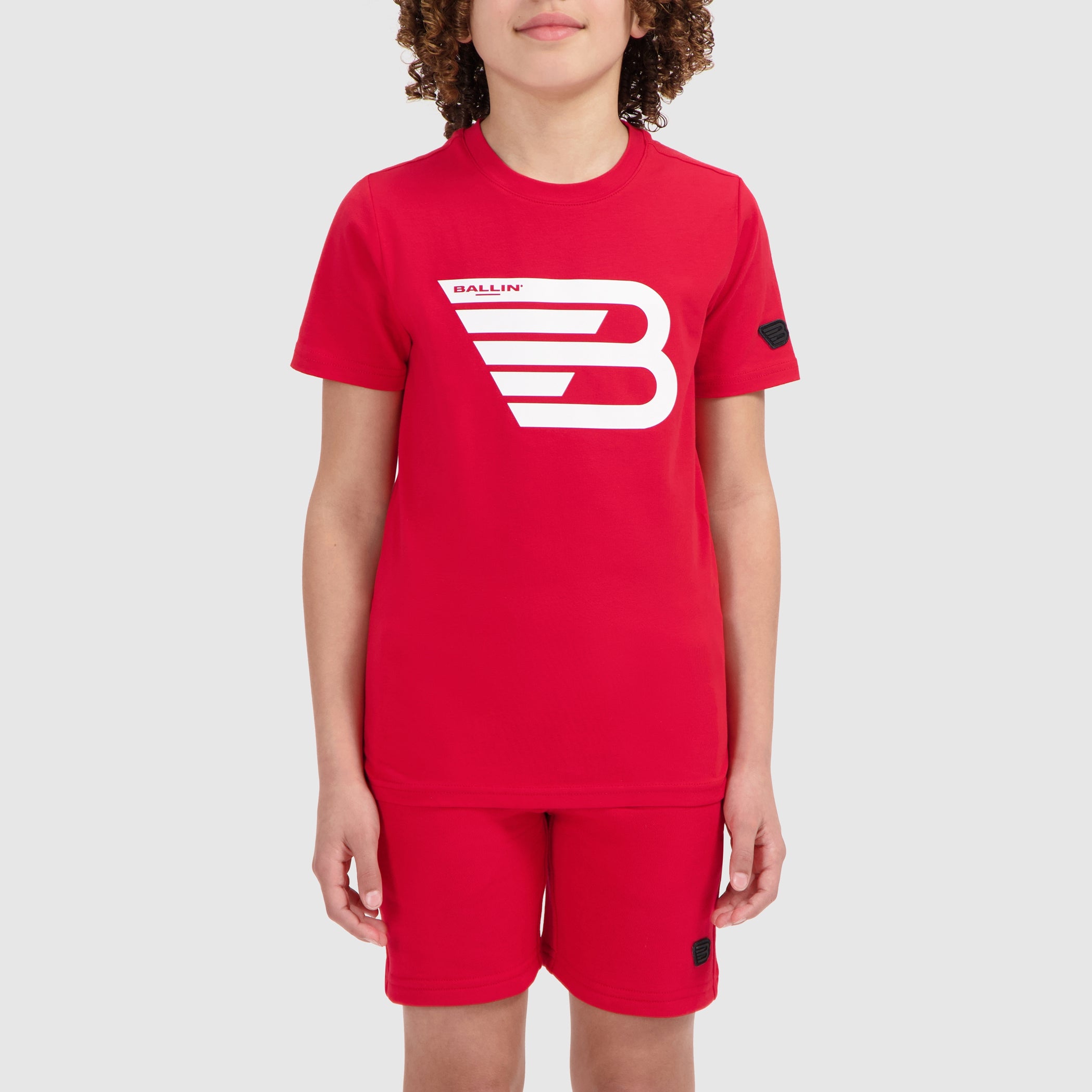 Junior Original Icon Logo T-shirt | Red