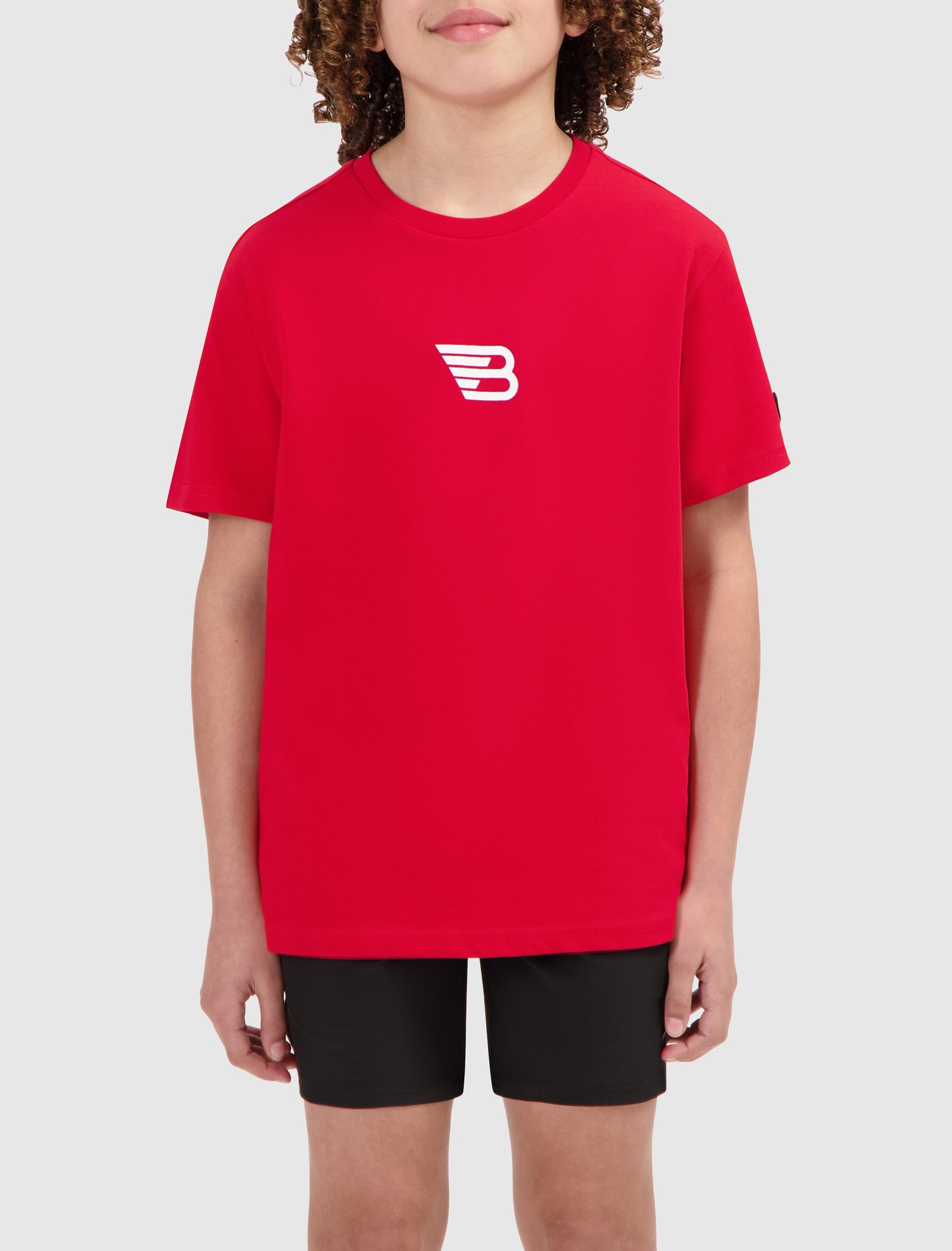 Junior Back Print T-shirt | Red