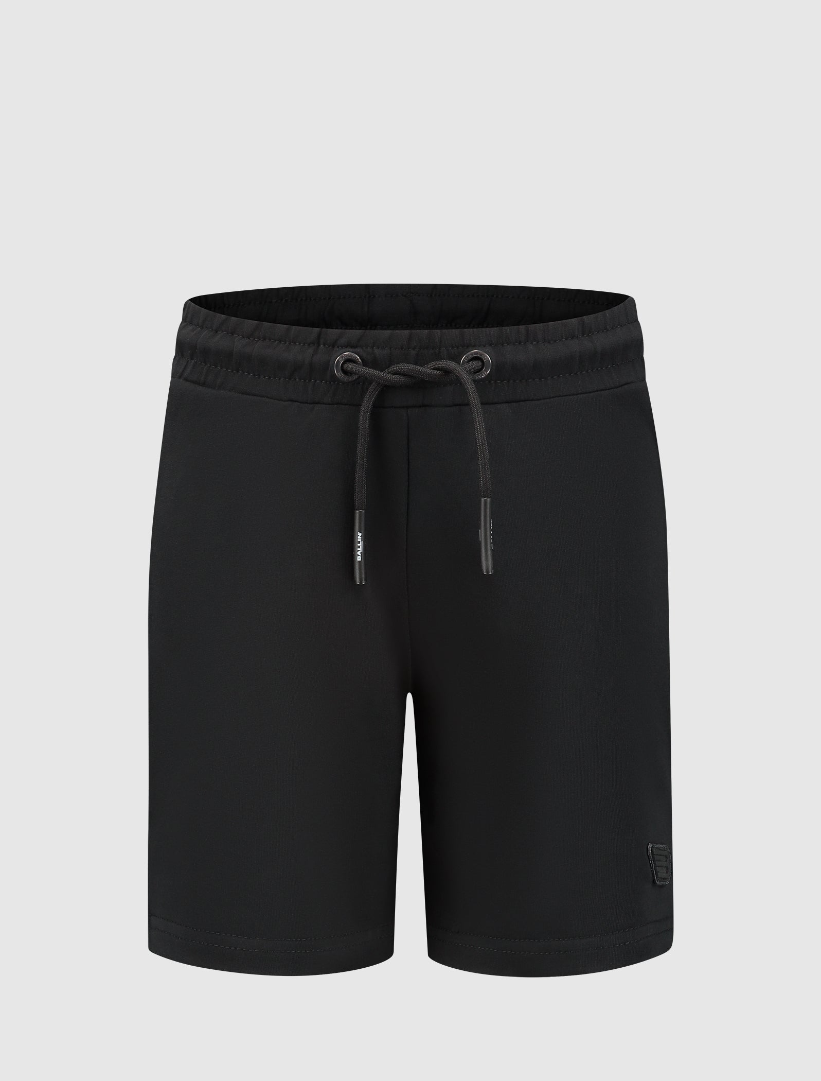 Junior Logo Badge Sweat Shorts | Black