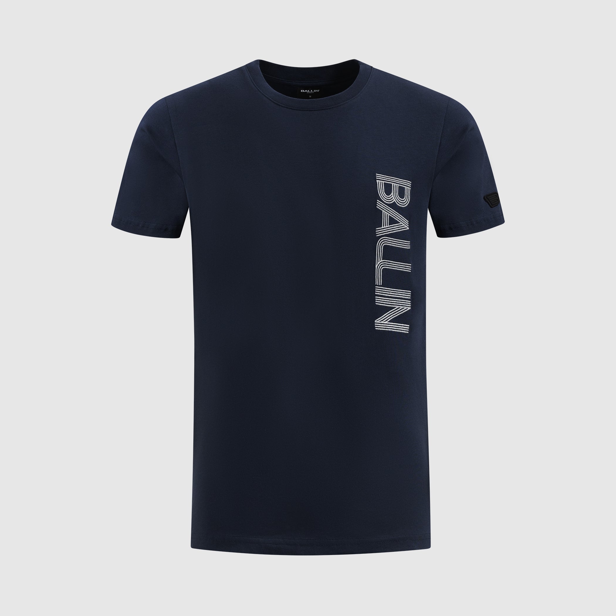 Side logo T-shirt | Navy