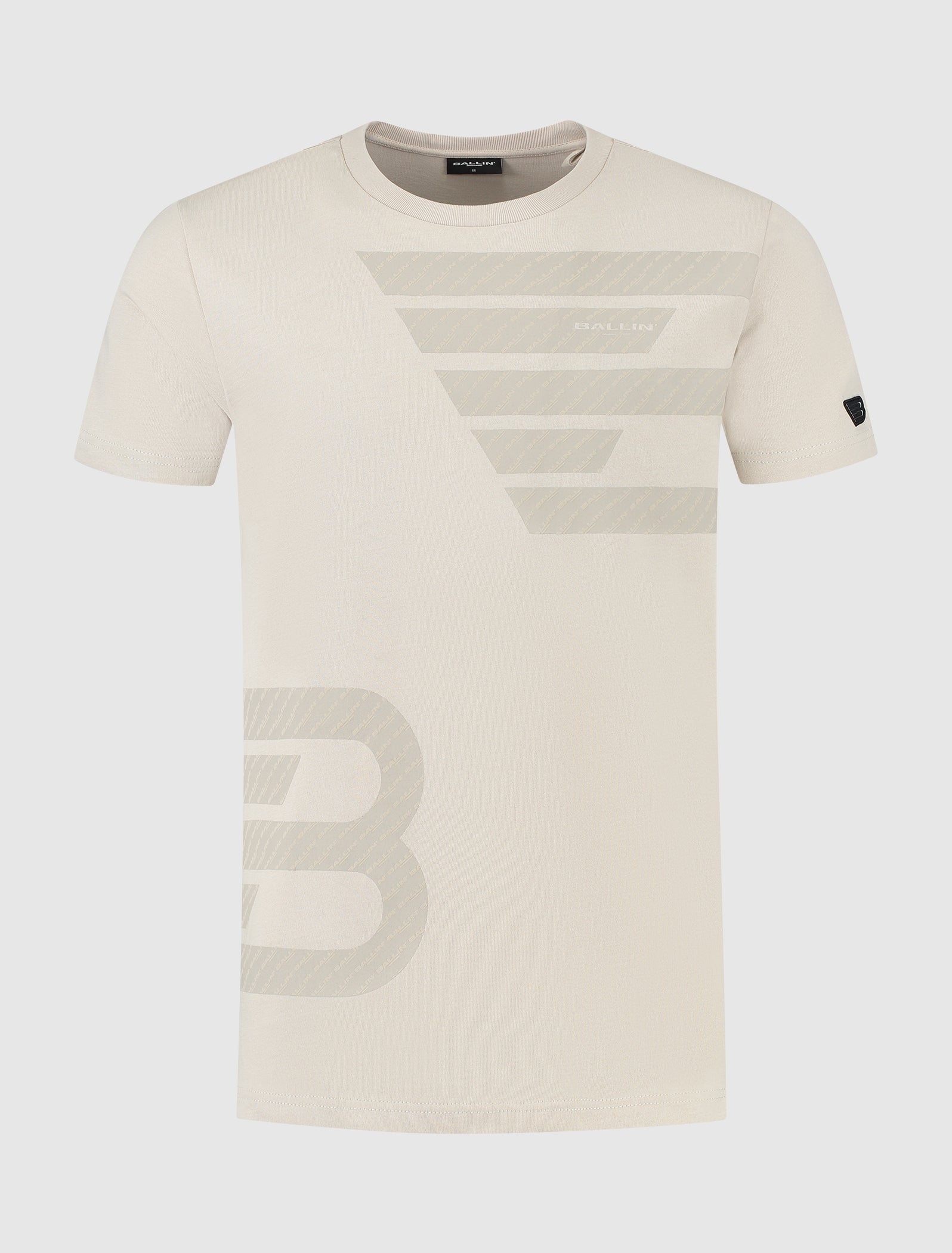 Double Icon Logo T-shirt | Sand