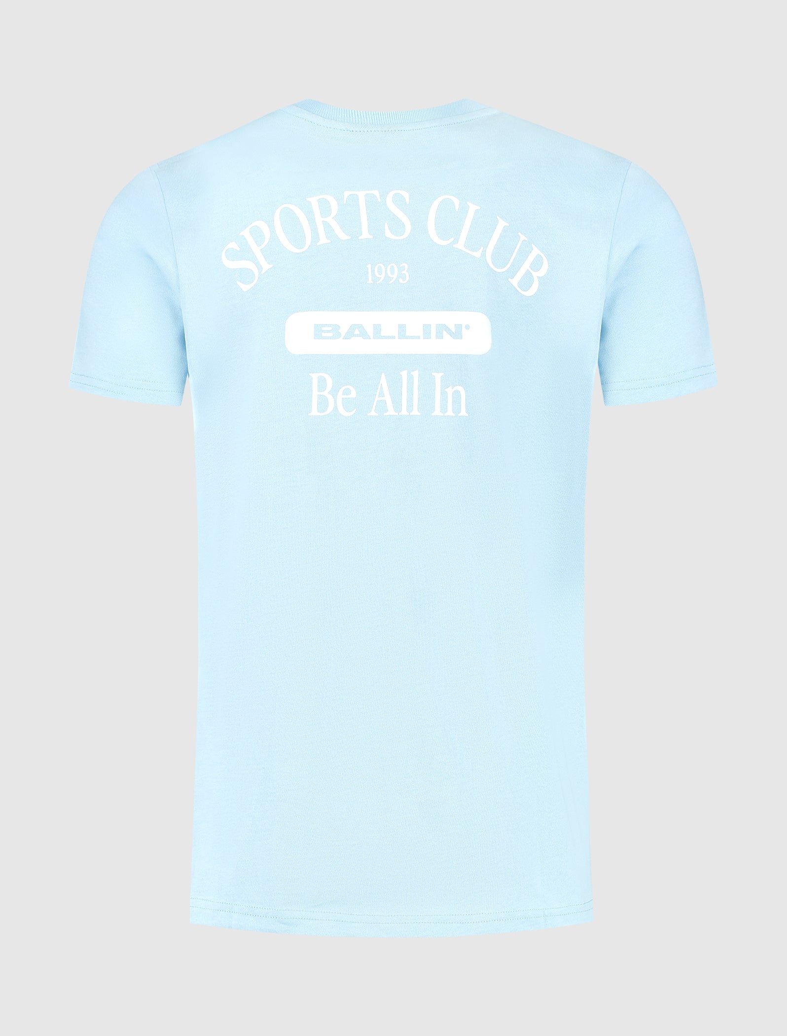 Sports Club T-shirt | Lt Blue