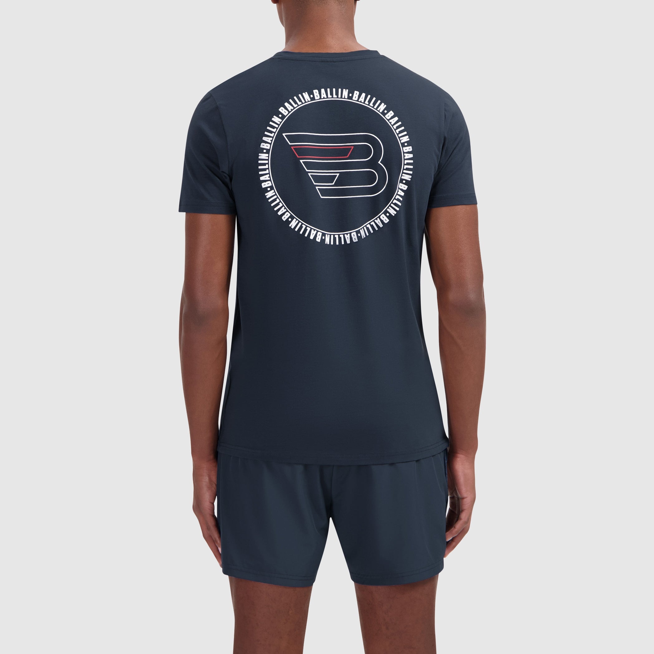 Circle Icon Logo T-shirt | Navy