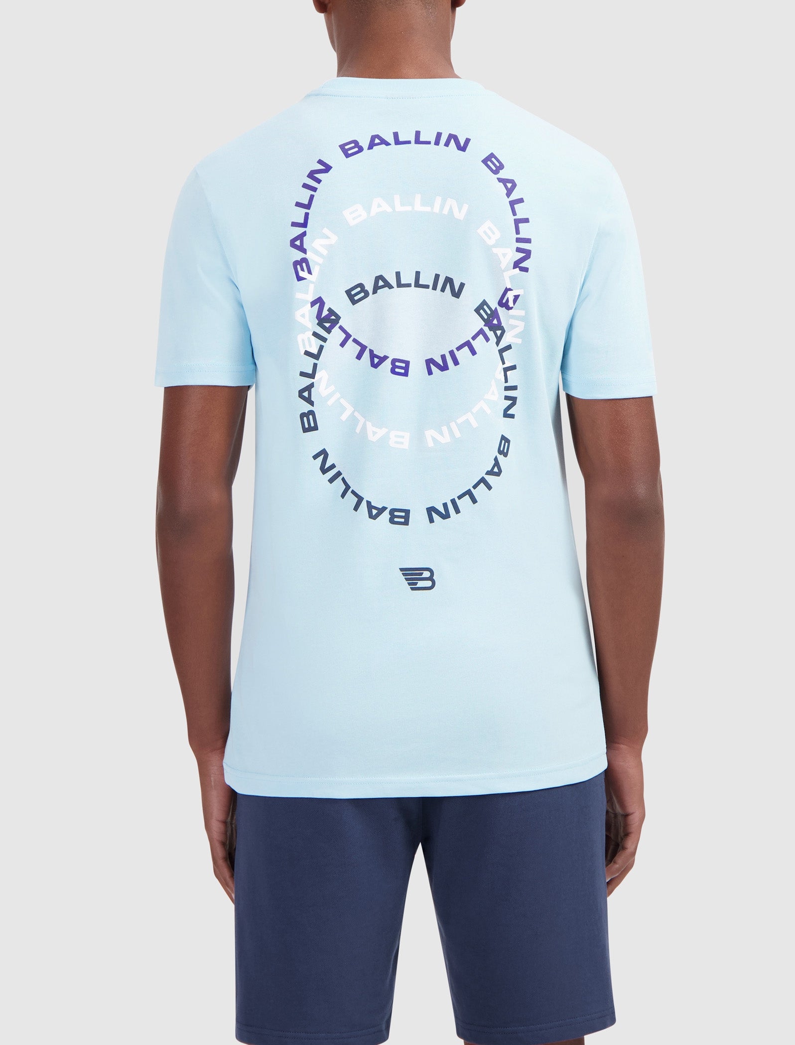 Circle Logo's T-shirt | Lt Blue