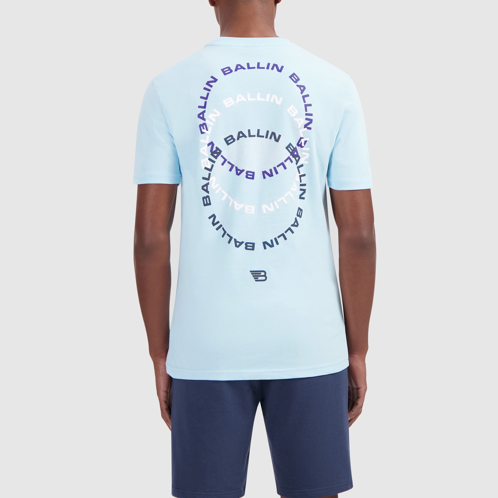 Circle Logo's T-shirt | Lt Blue
