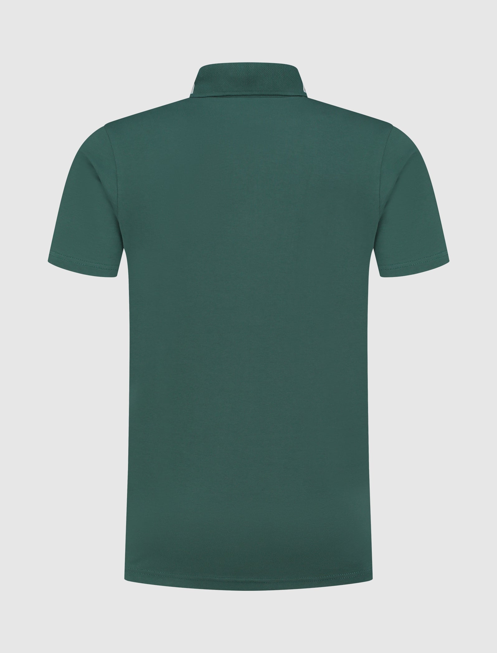 Jacquard Logo Polo | Faded Green