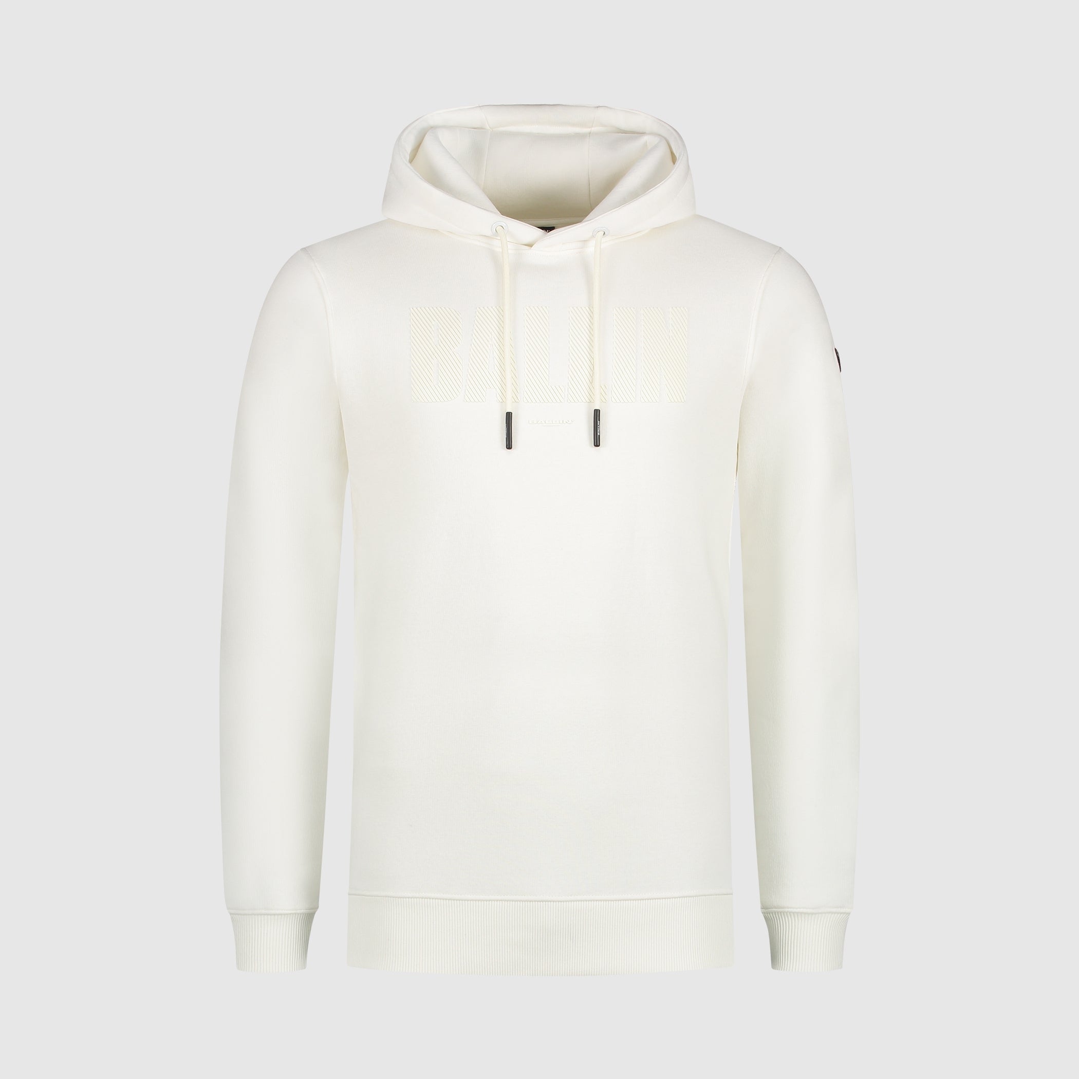 HD Print Logo Hoodie | Off White