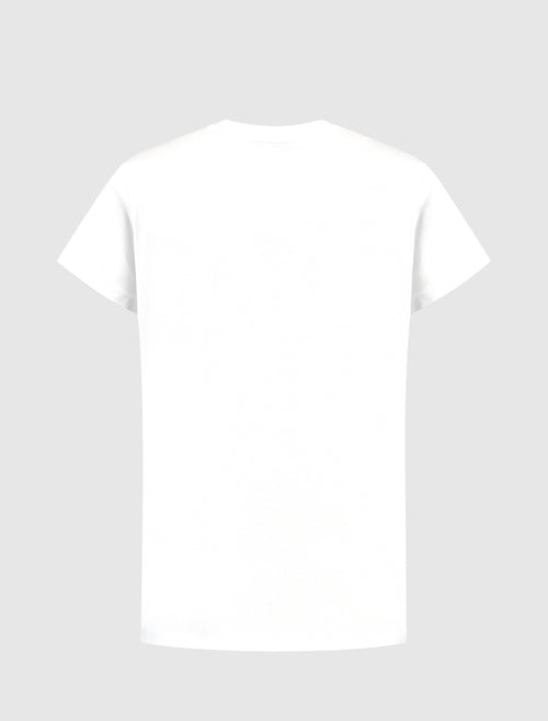 Junior HD Icon Logo Print T-shirt | White