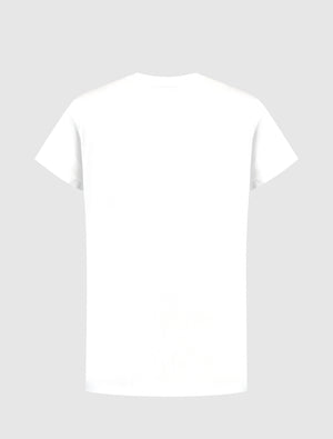 Kids HD Icon Logo Print T-shirt | White