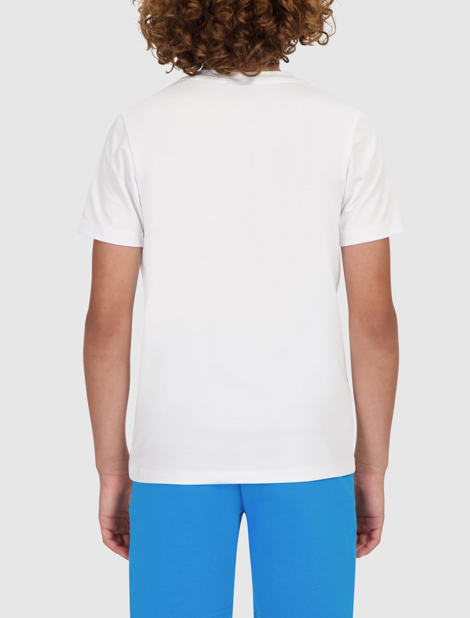 Junior HD Icon Logo Print T-shirt | White