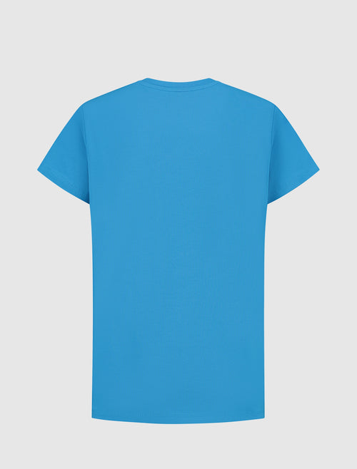 Junior HD Icon Logo Print T-shirt | Blue