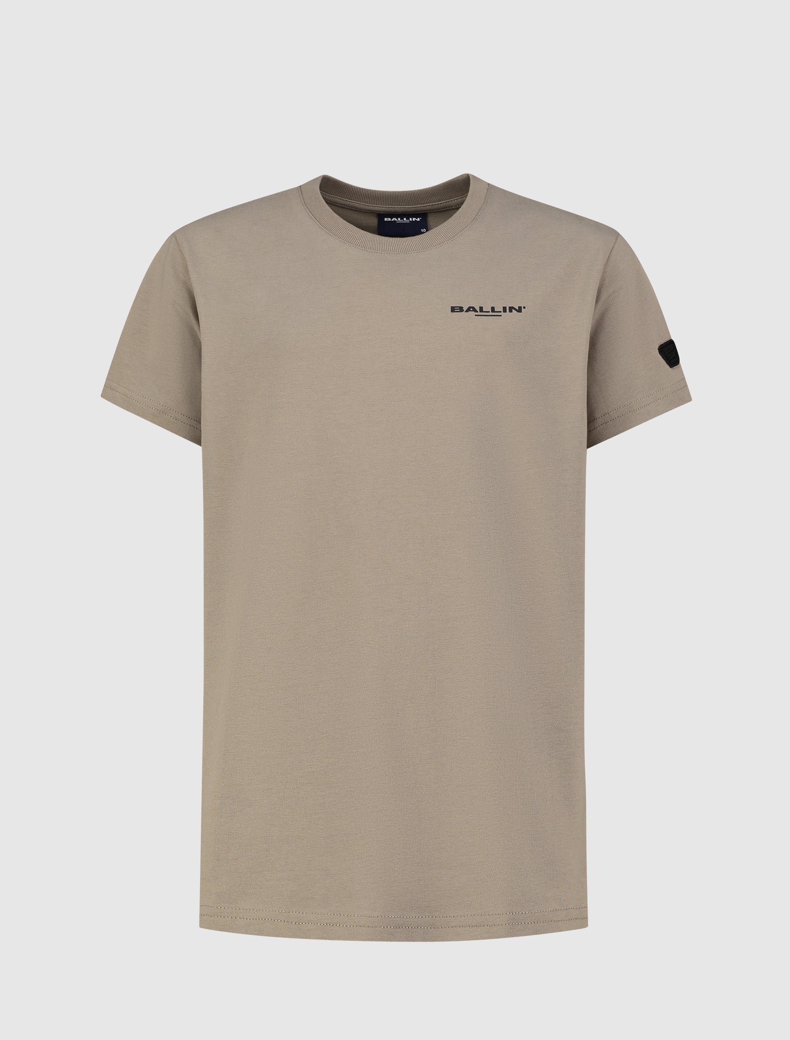 Junior Spray Paint T-shirt | Taupe