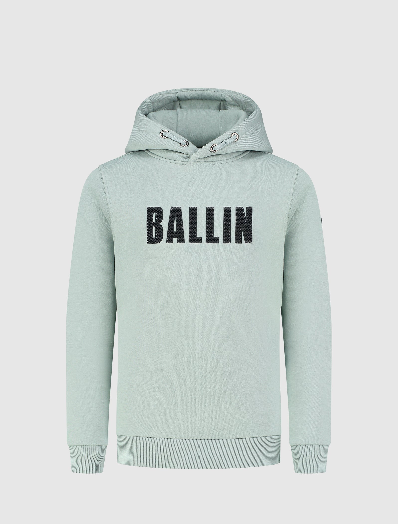 Junior Perforated Logo Hoodie | Dark Mint