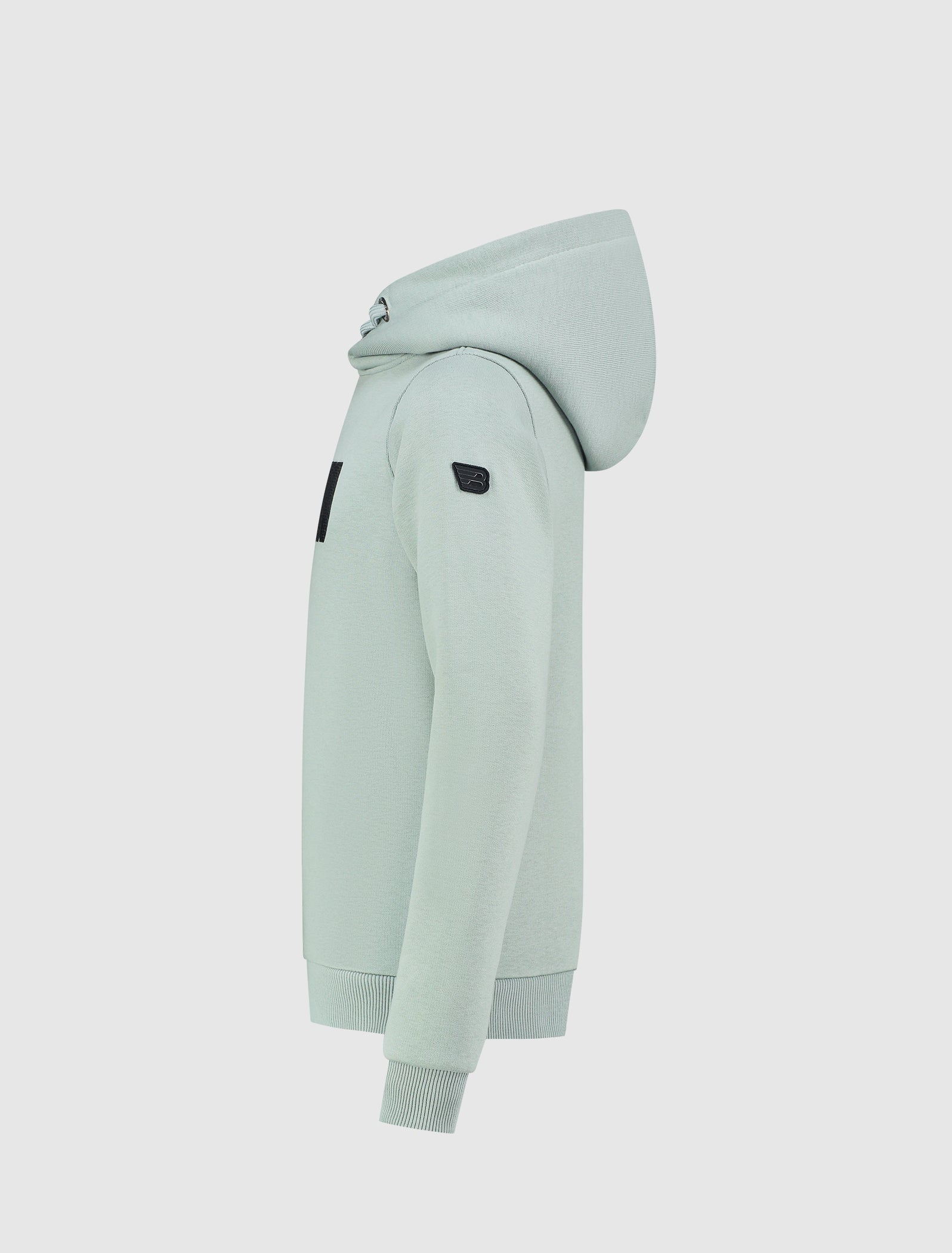 Junior Perforated Logo Hoodie | Dark Mint