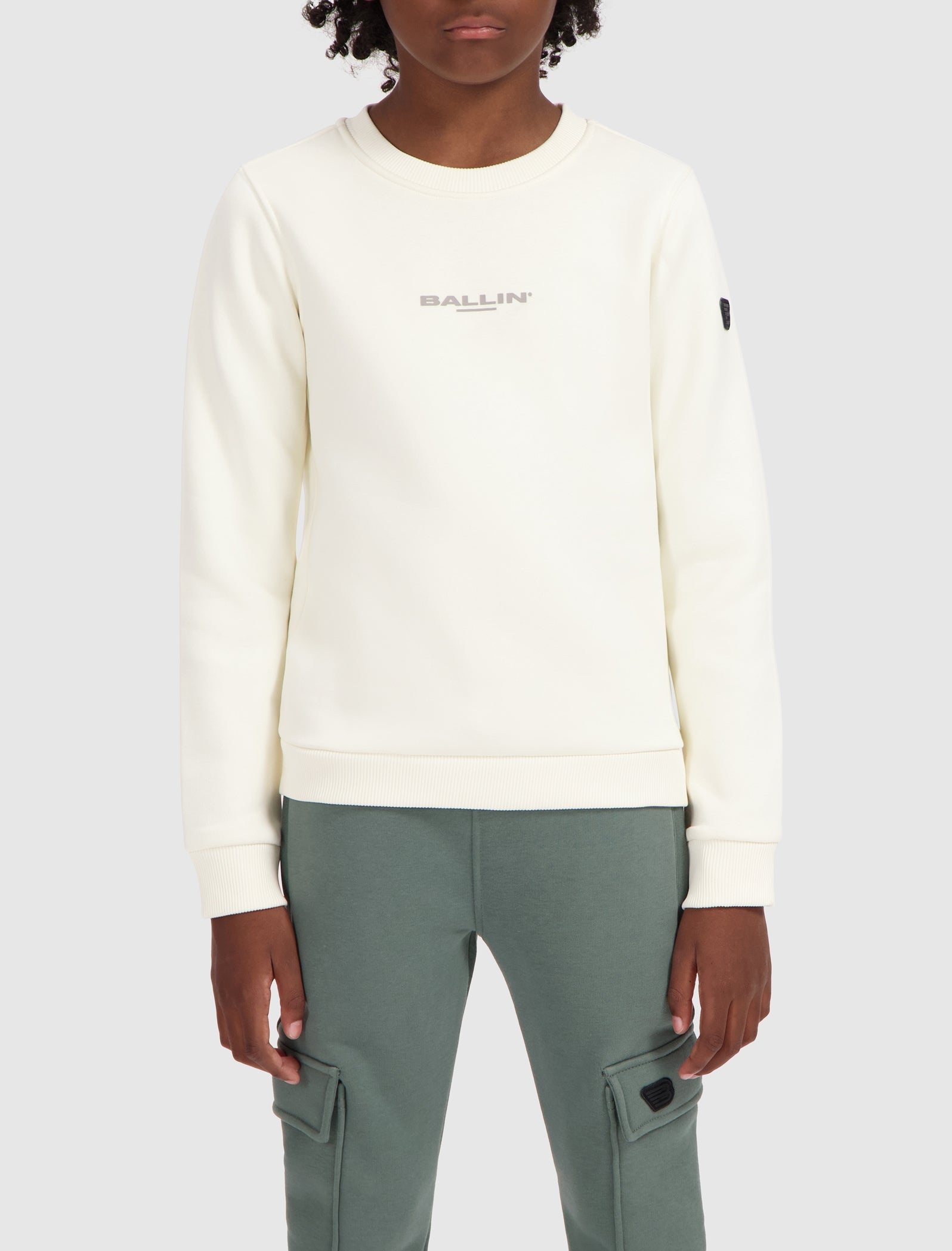 Junior Scribble Icon Logo Sweater | Off White