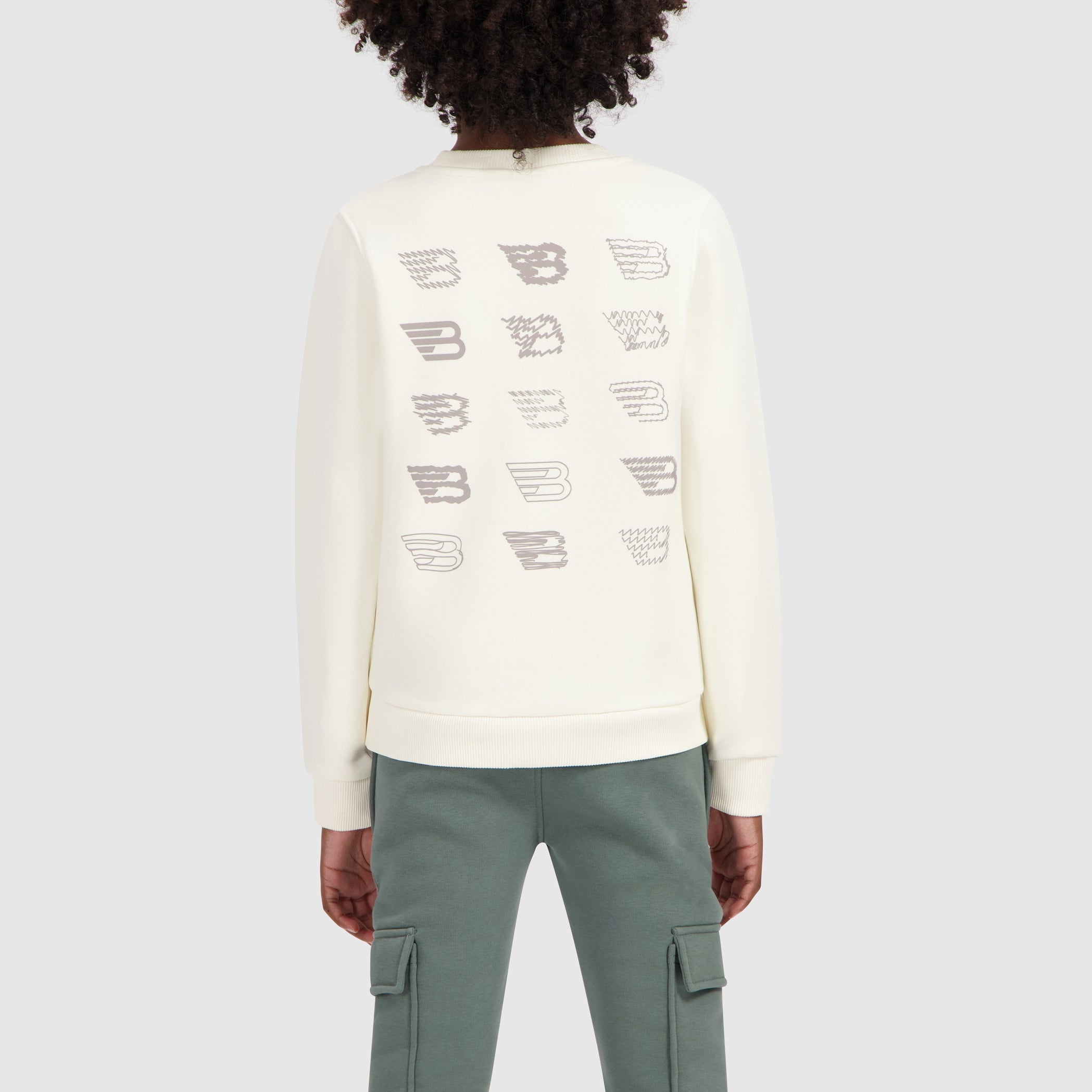 Junior Scribble Icon Logo Sweater | Off White