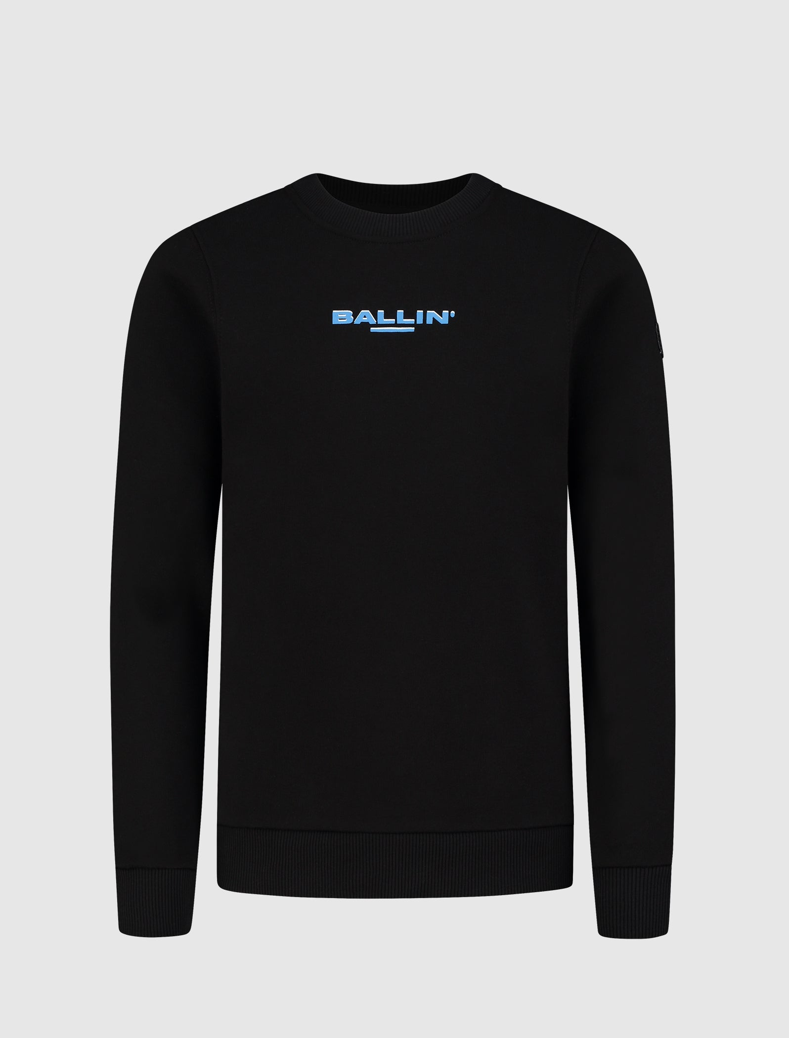 Junior Fish-eye Logo Sweater | Black
