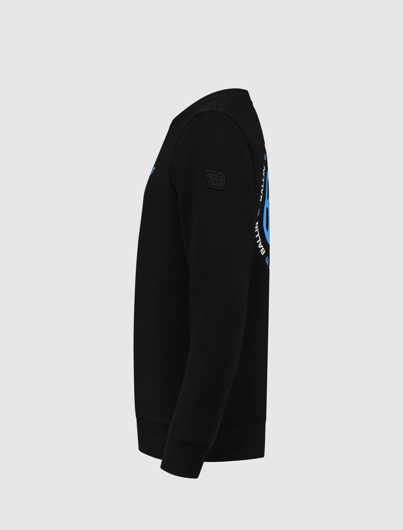 Junior Fish-eye Logo Sweater | Black