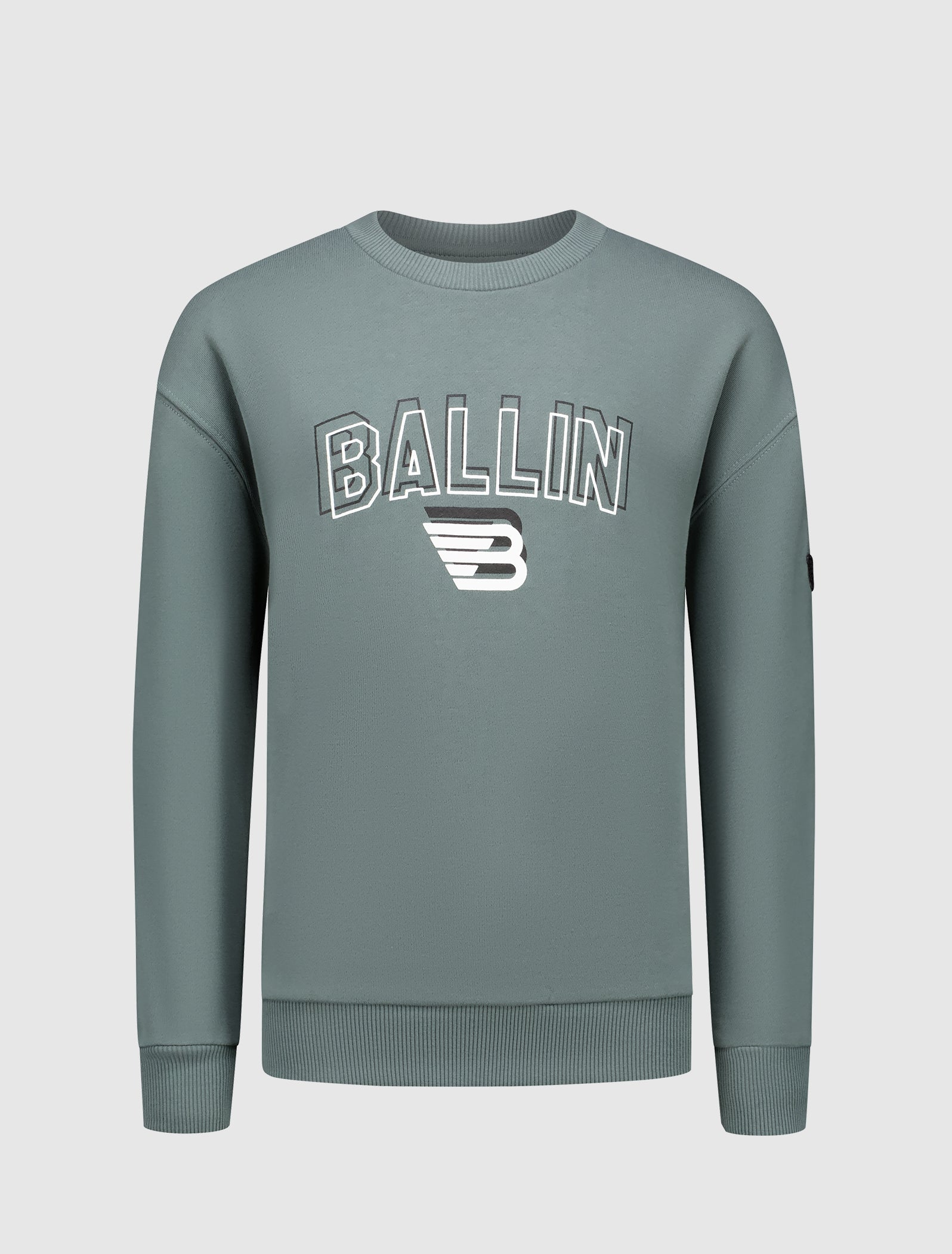Junior Double Vision Sweater | Army Green