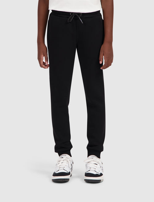 Junior Logo Badge Sweatpants | Black