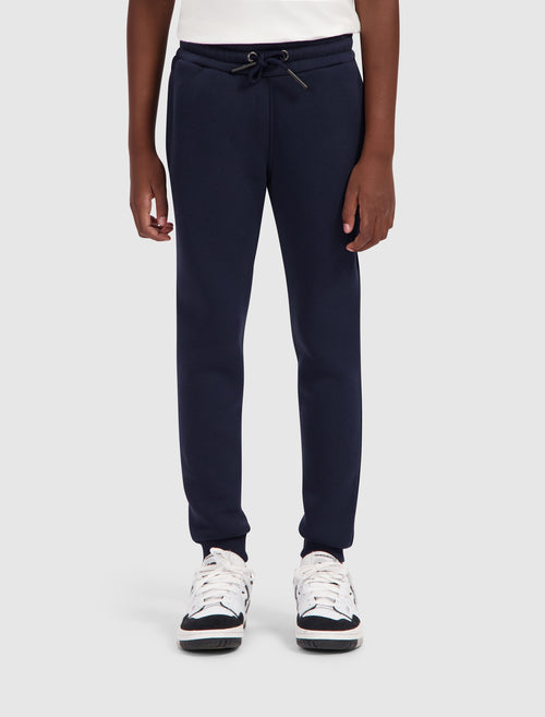 Junior Logo Badge Sweatpants | Navy